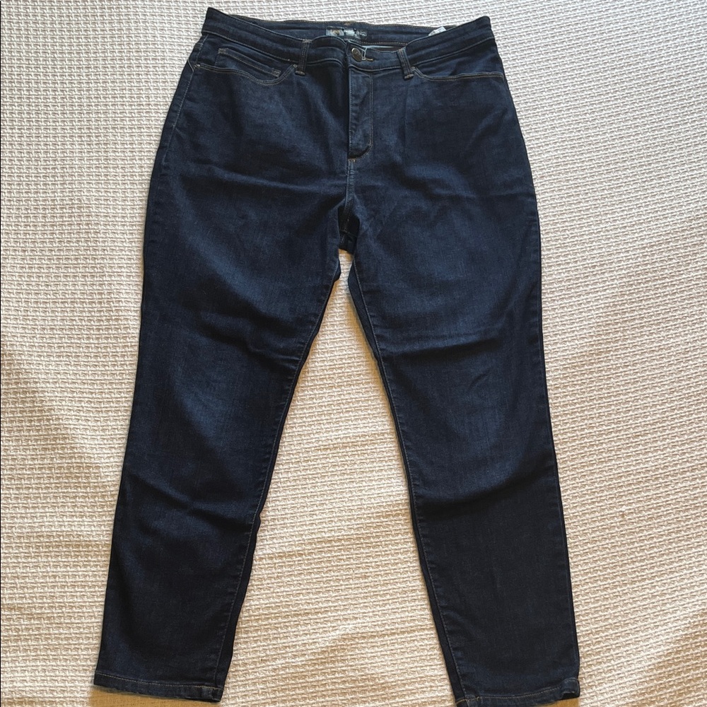 Lee Sculpting Skinny Jeans in Dark Blue